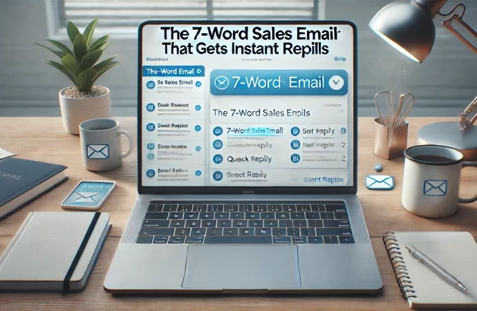The 7-Word Sales Email That Gets Instant Replies – Business Mind