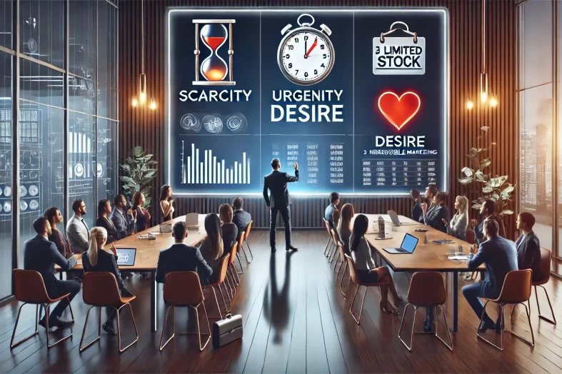 Scarcity, Urgency, Desire: The 3 Forces Behind Irresistible Marketing 