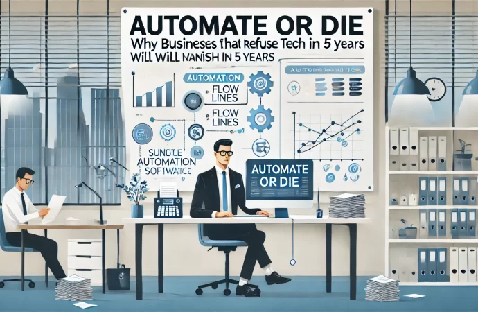 Automate or Die: Why Businesses That Refuse Tech Will Vanish in 5 Years